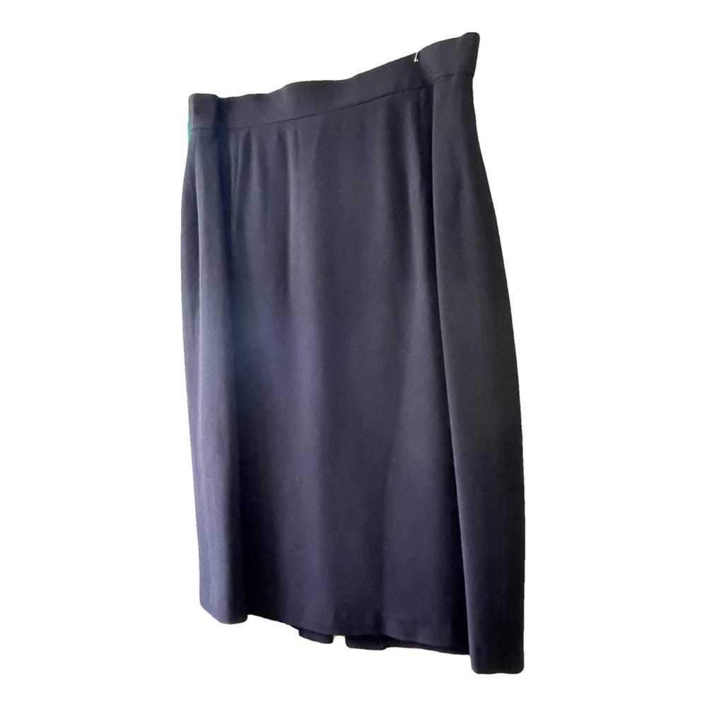 Louis Feraud Silk mid-length skirt - image 1