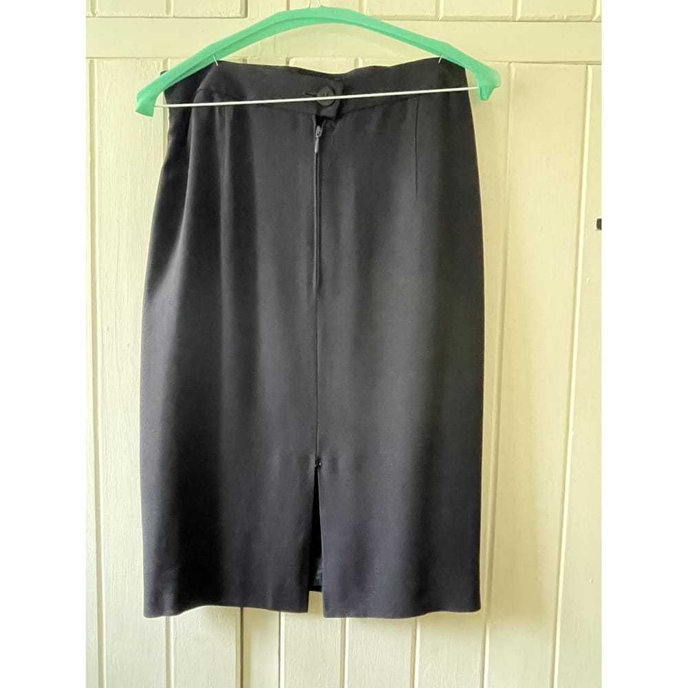 Louis Feraud Silk mid-length skirt - image 3