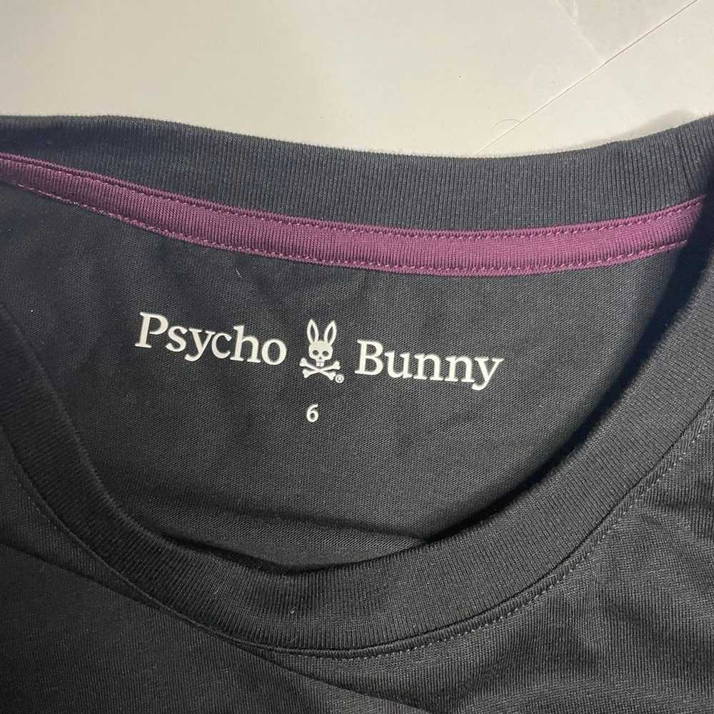 All black psycho bunny shirt - image 2