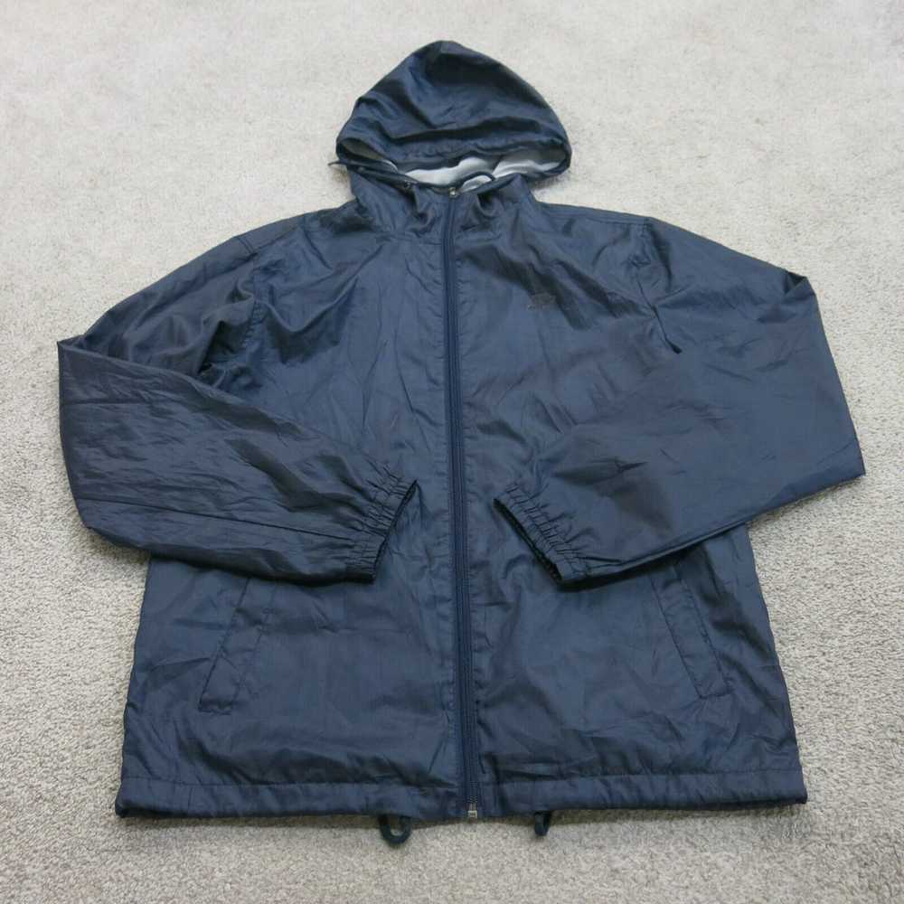 Starter Jacket Mens Small Blue Vintage Windbreake… - image 1