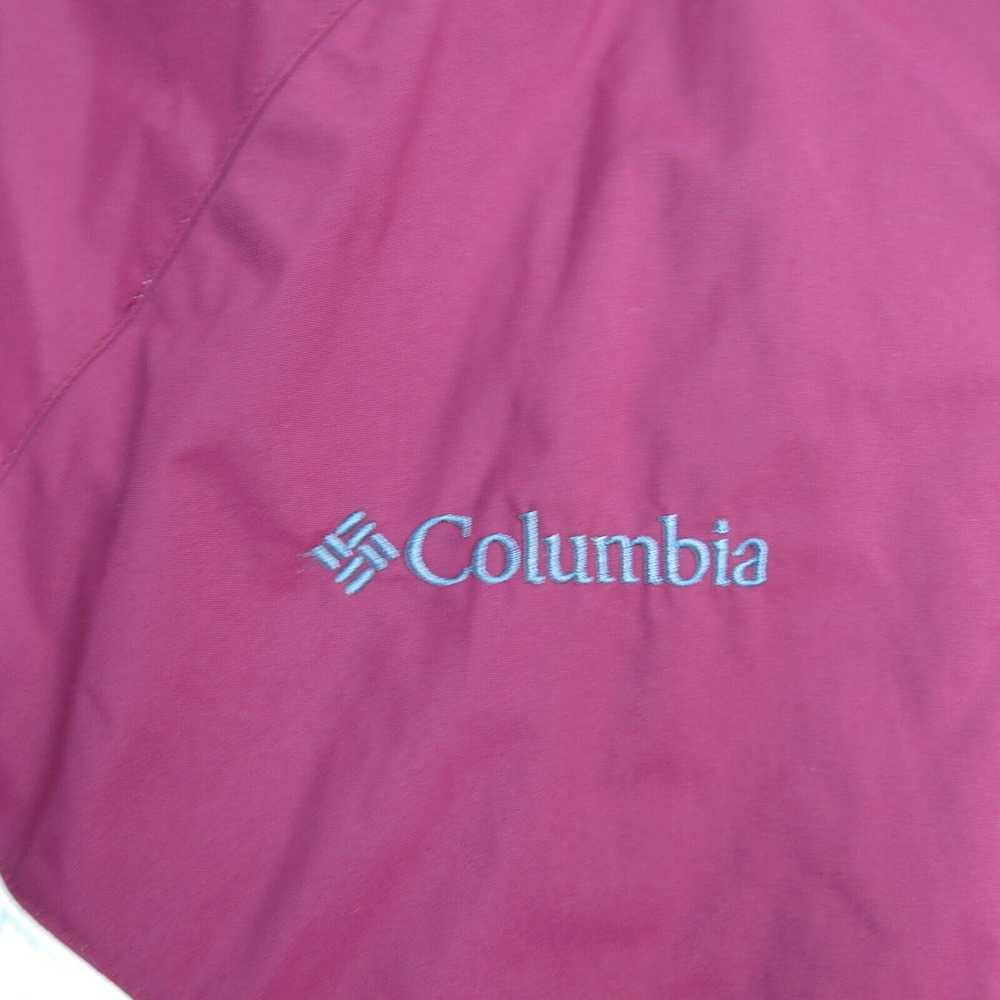 Columbia Jacket Womens Large Pink Full Zip Up Hoo… - image 3