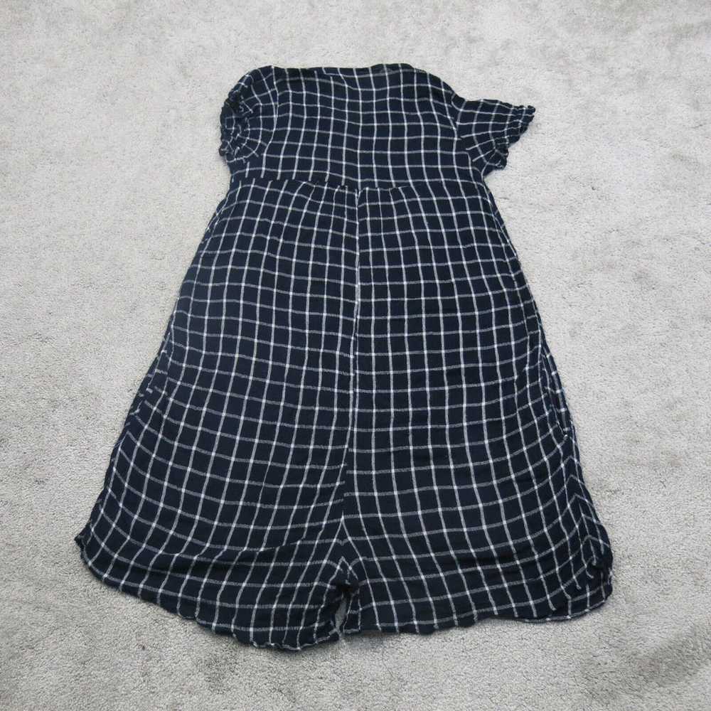 Zara Womens Check Romper & Jumpsuit Button Front … - image 2