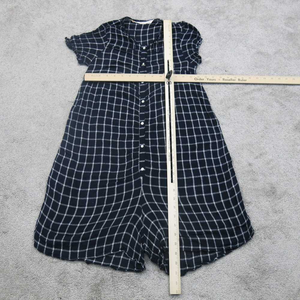 Zara Womens Check Romper & Jumpsuit Button Front … - image 3