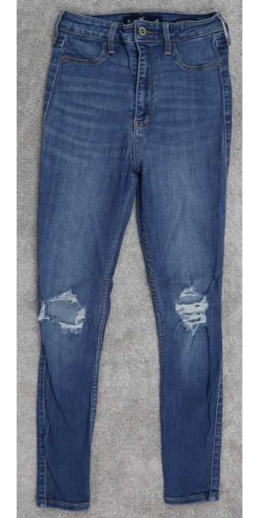 Hollister Womens Skinny Leg Jeans Mid Rise Blue S… - image 1