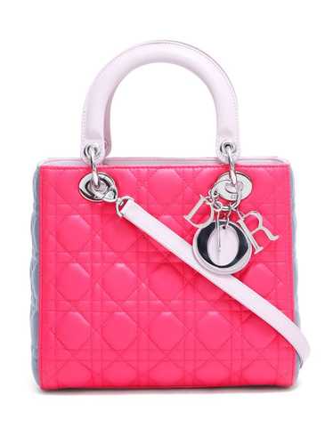 Christian Dior Pre-Owned Cannage Lady Dior two-wa… - image 1