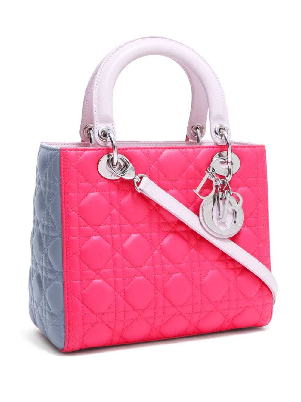 Christian Dior Pre-Owned Cannage Lady Dior two-wa… - image 3