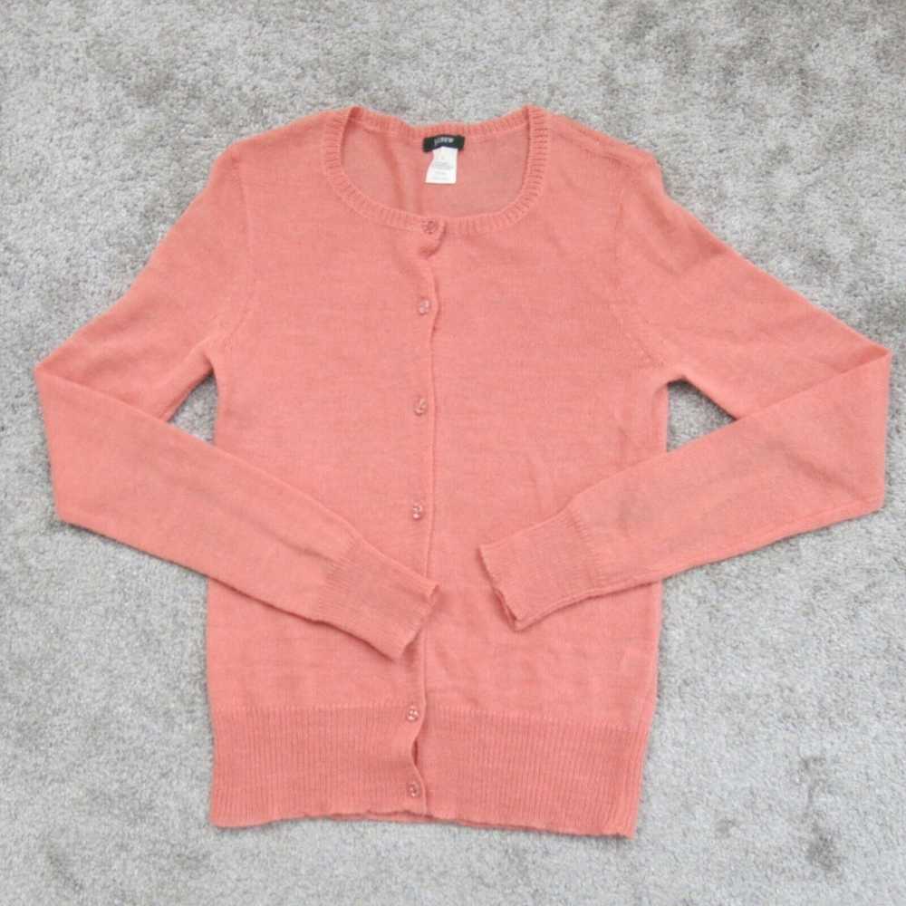 J.Crew Women's Cardigan Sweater Front Button Long… - image 1