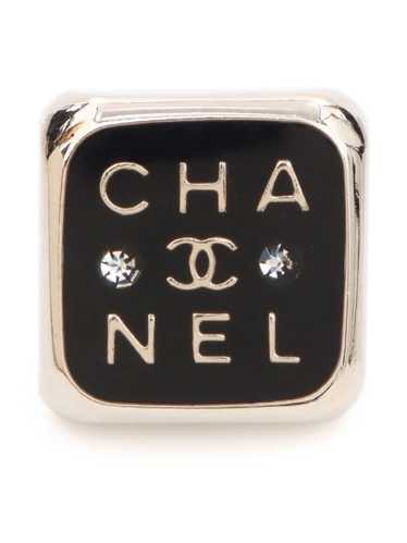 CHANEL Pre-Owned 2022 CC rhinestone-embellished p… - image 1