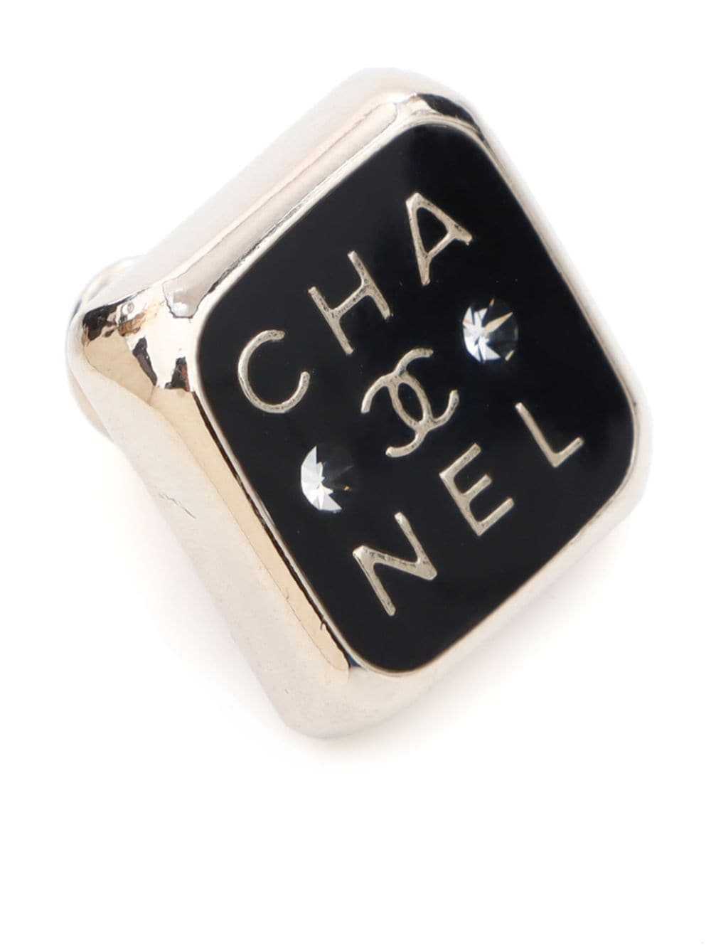 CHANEL Pre-Owned 2022 CC rhinestone-embellished p… - image 2