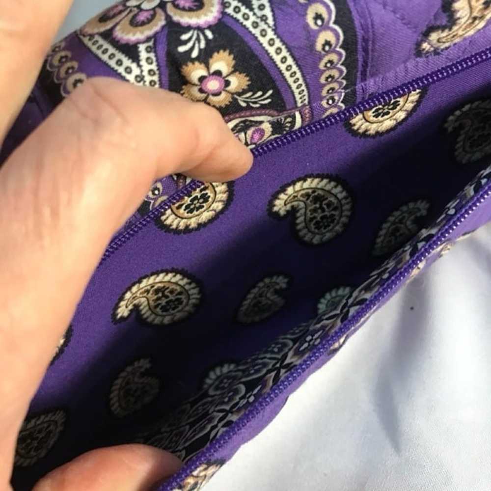 Vera Bradley Knot Just A Clutch Simply Violet Bag… - image 4