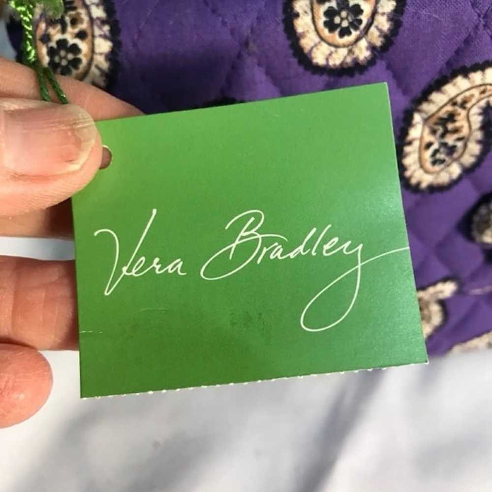 Vera Bradley Knot Just A Clutch Simply Violet Bag… - image 6