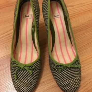 PAUL SMITH vintage tweed pumps - US5