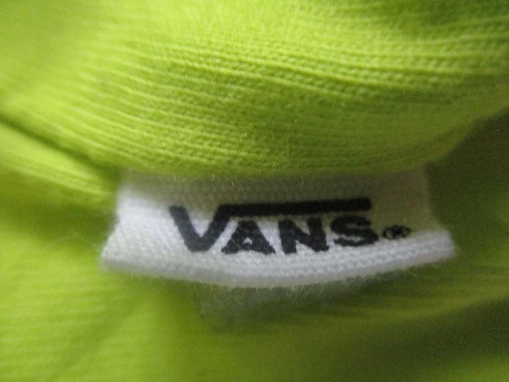 Vans Cropped T Shirt Graphic Womens Small Light G… - image 3