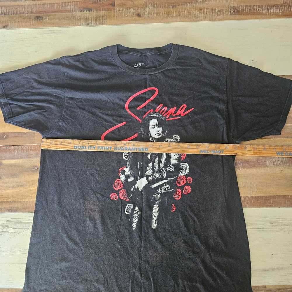 Selena 90s Insprired Graphic T-Shirt Sz L - image 3