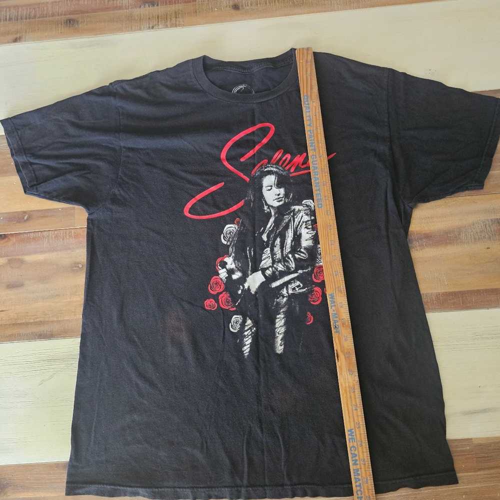 Selena 90s Insprired Graphic T-Shirt Sz L - image 4