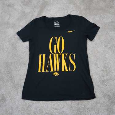 The Nike Tee GO HAWKS Womens T Shirt Short Sleeve… - image 1