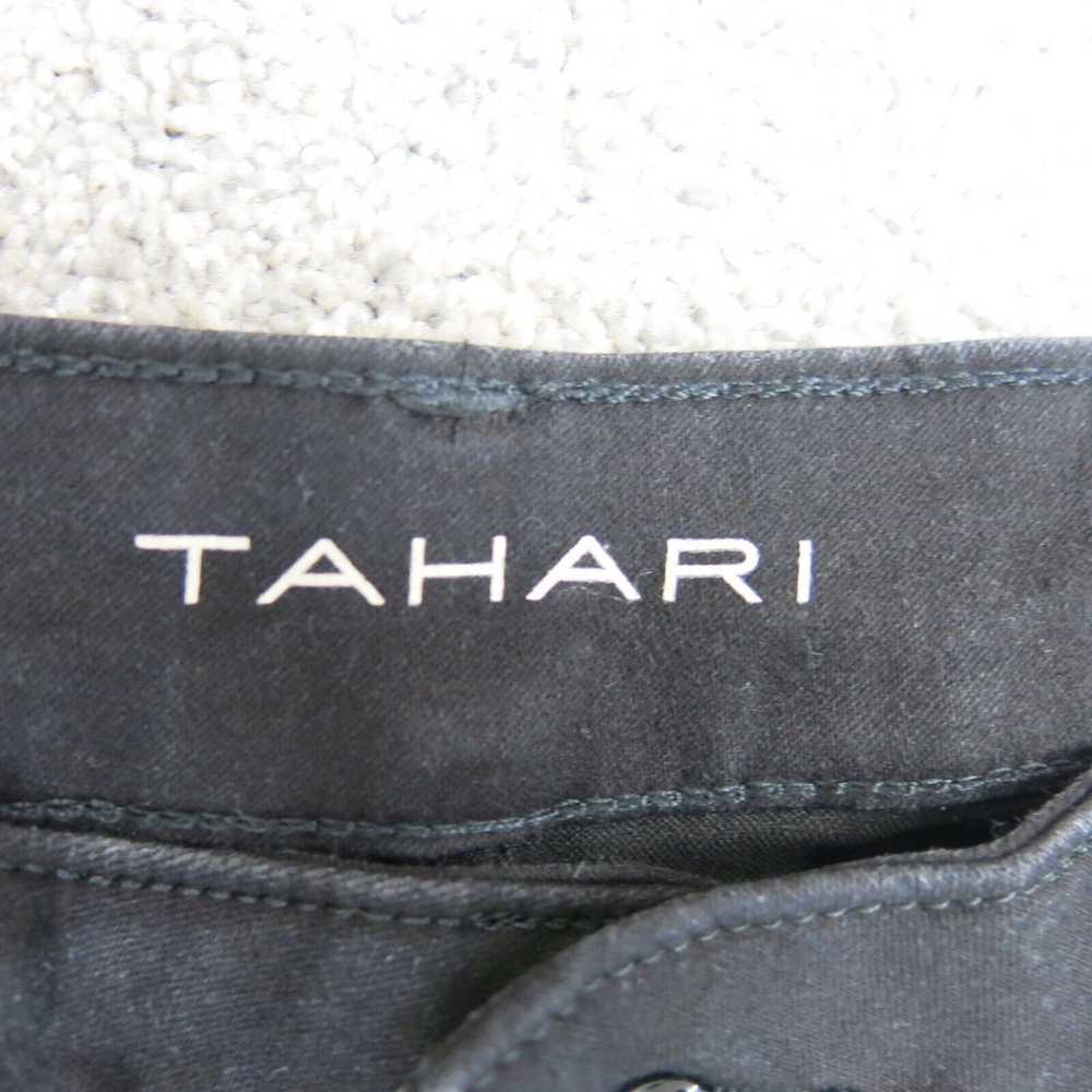 TAHARI Women Tapered Leg Jeans Stretch 5 Design P… - image 8