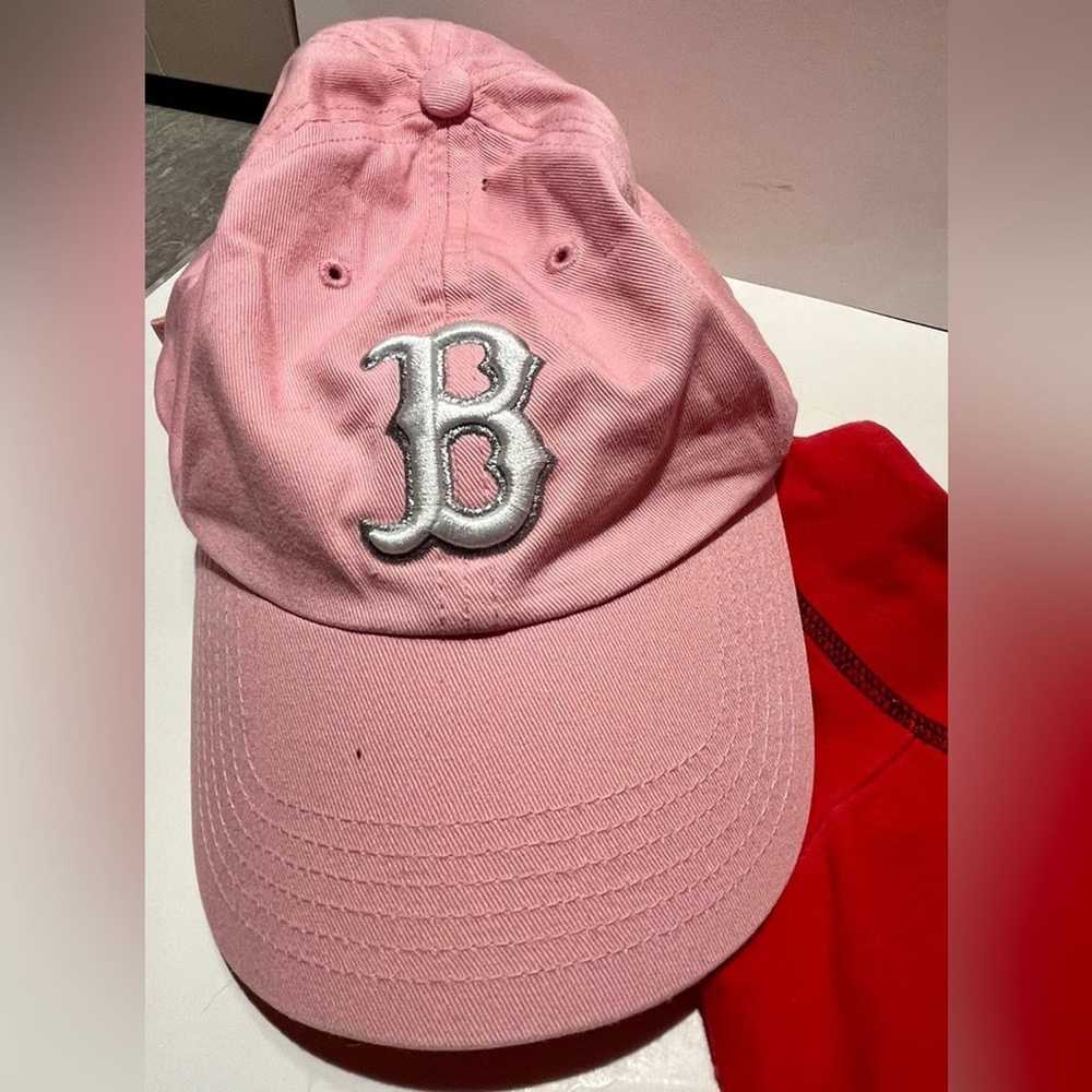 Women’s Red Sox hat and vintage babydoll tee bund… - image 2
