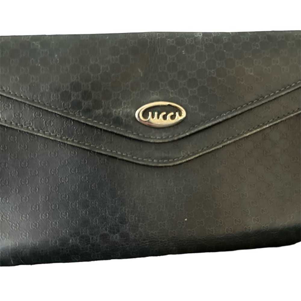 Gucci Black Leather Wallet - image 10