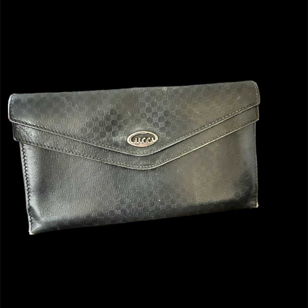 Gucci Black Leather Wallet - image 2