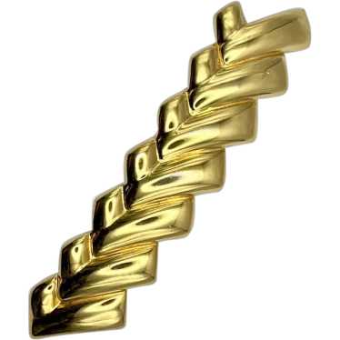 Goldtone Made in France Hair Barrette Accessory - image 1