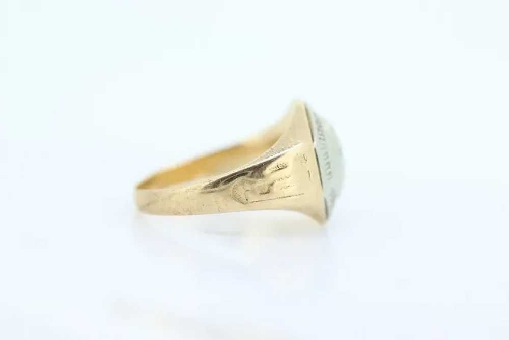 JR Wood Class 1928 BHS Ring. 10k Antique BHS Jr W… - image 3