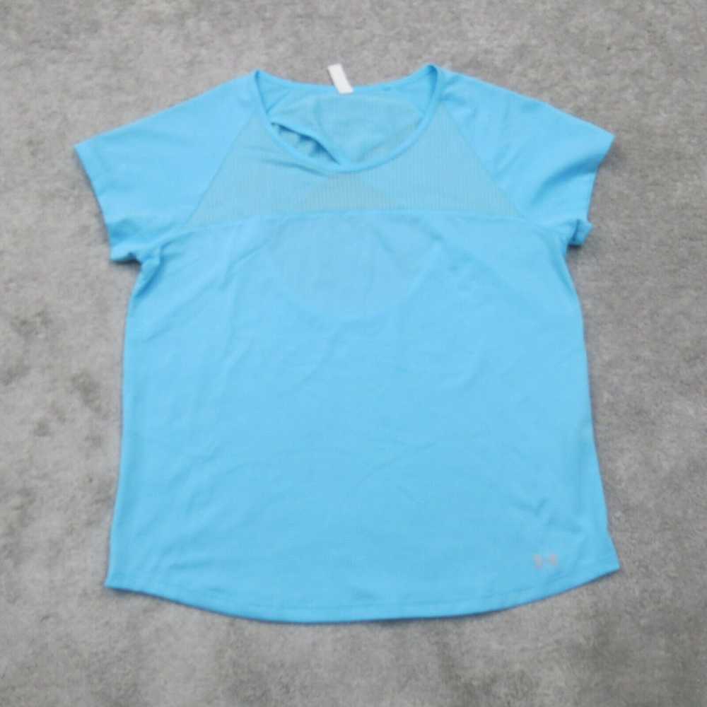 Under Armour Womens T Shirt Top Fitted Heatgear S… - image 1