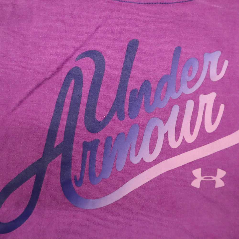 Under Armour Sports Athletics Shirt Girls Medium … - image 4