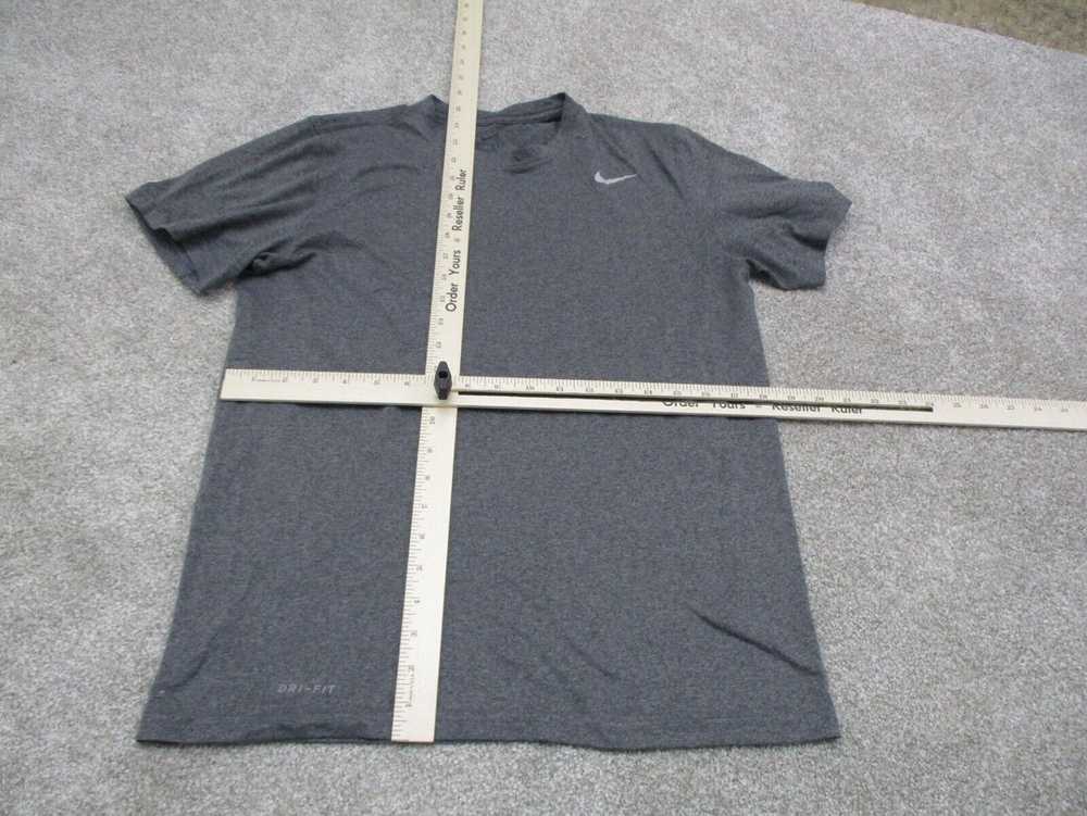 Nike Dri Fit Athletics T-Shirt Boys Medium Gray S… - image 3