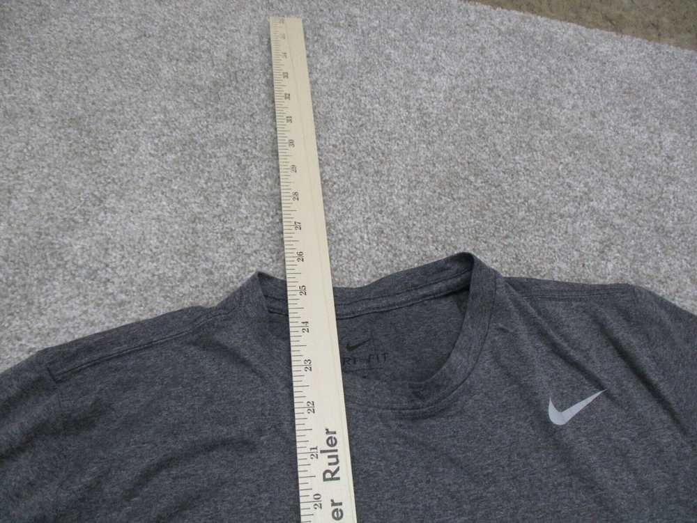 Nike Dri Fit Athletics T-Shirt Boys Medium Gray S… - image 5