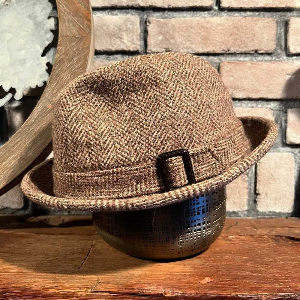 Vintage Pendleton Tweed Fedora Hat - image 1