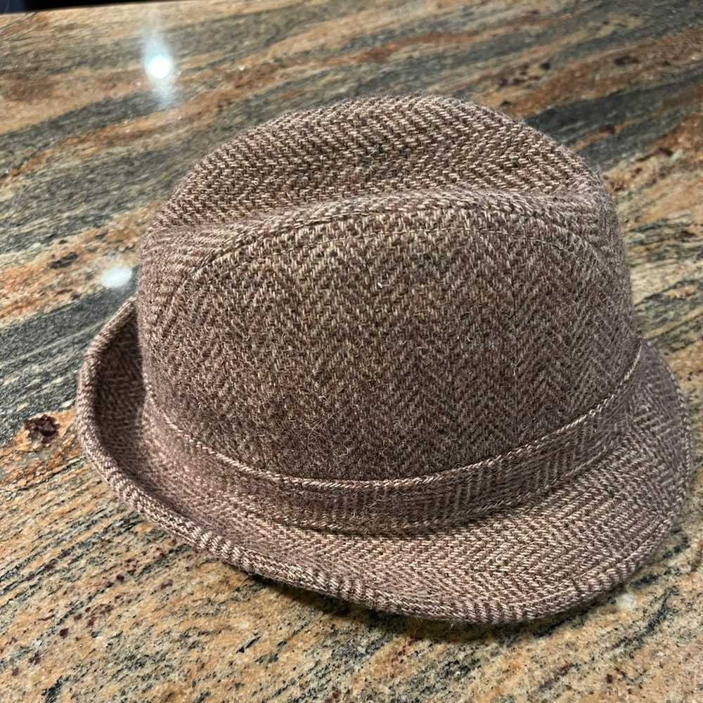 Vintage Pendleton Tweed Fedora Hat - image 5