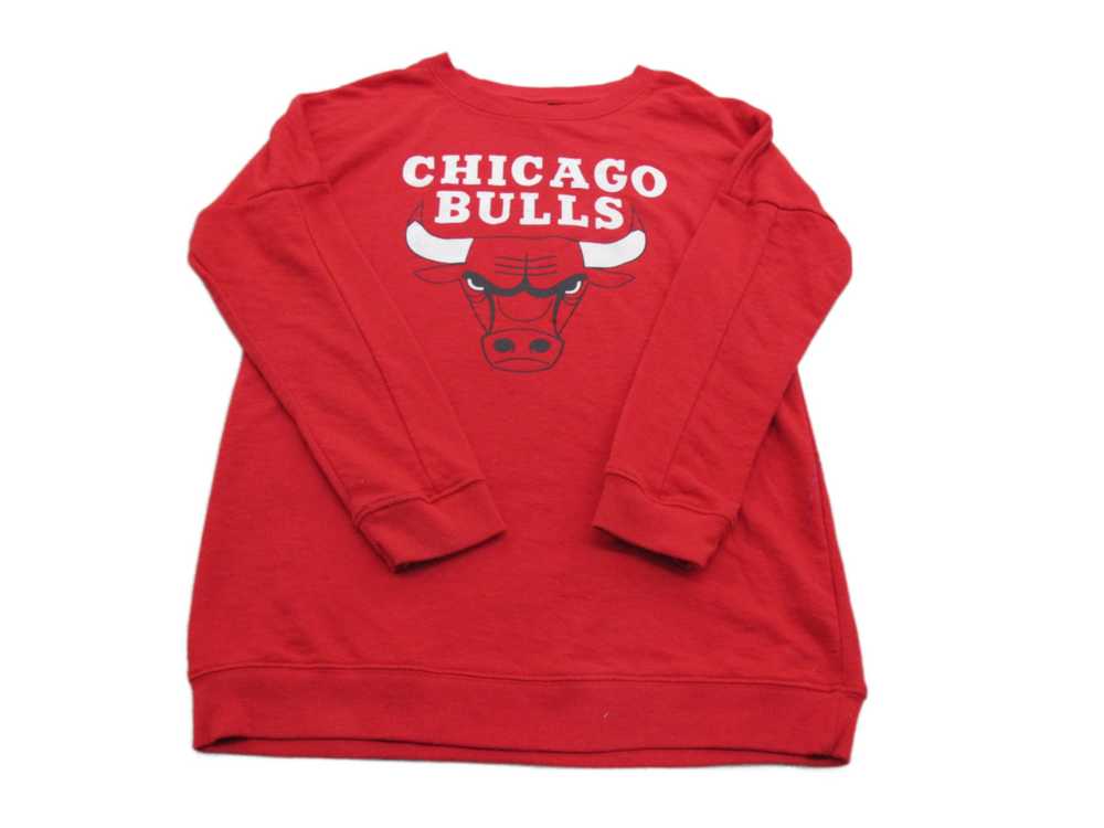 NBA Mens Sweater Knitted Chicago Bulls Round Neck… - image 1