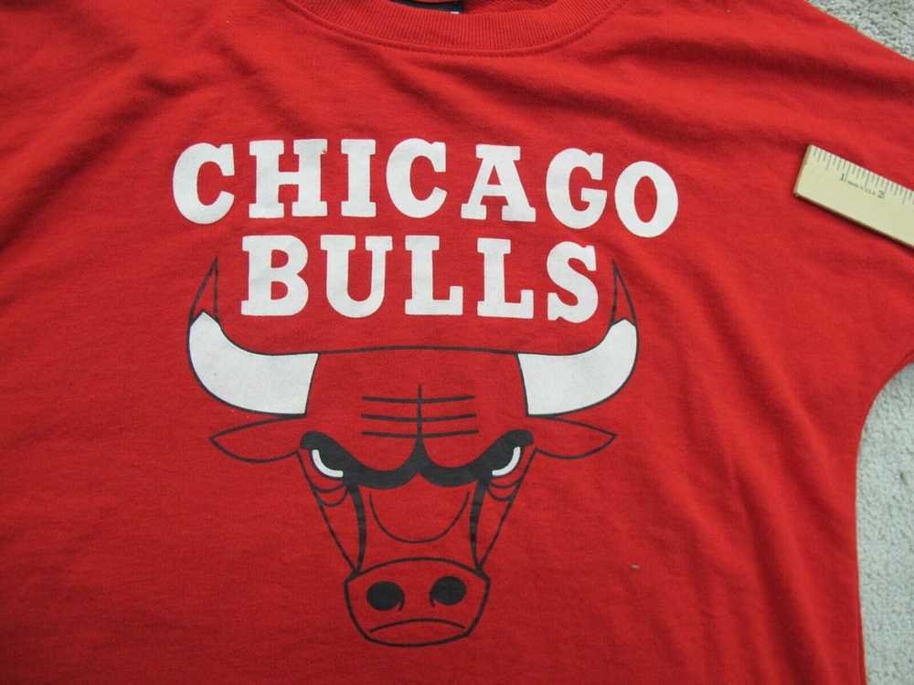 NBA Mens Sweater Knitted Chicago Bulls Round Neck… - image 6