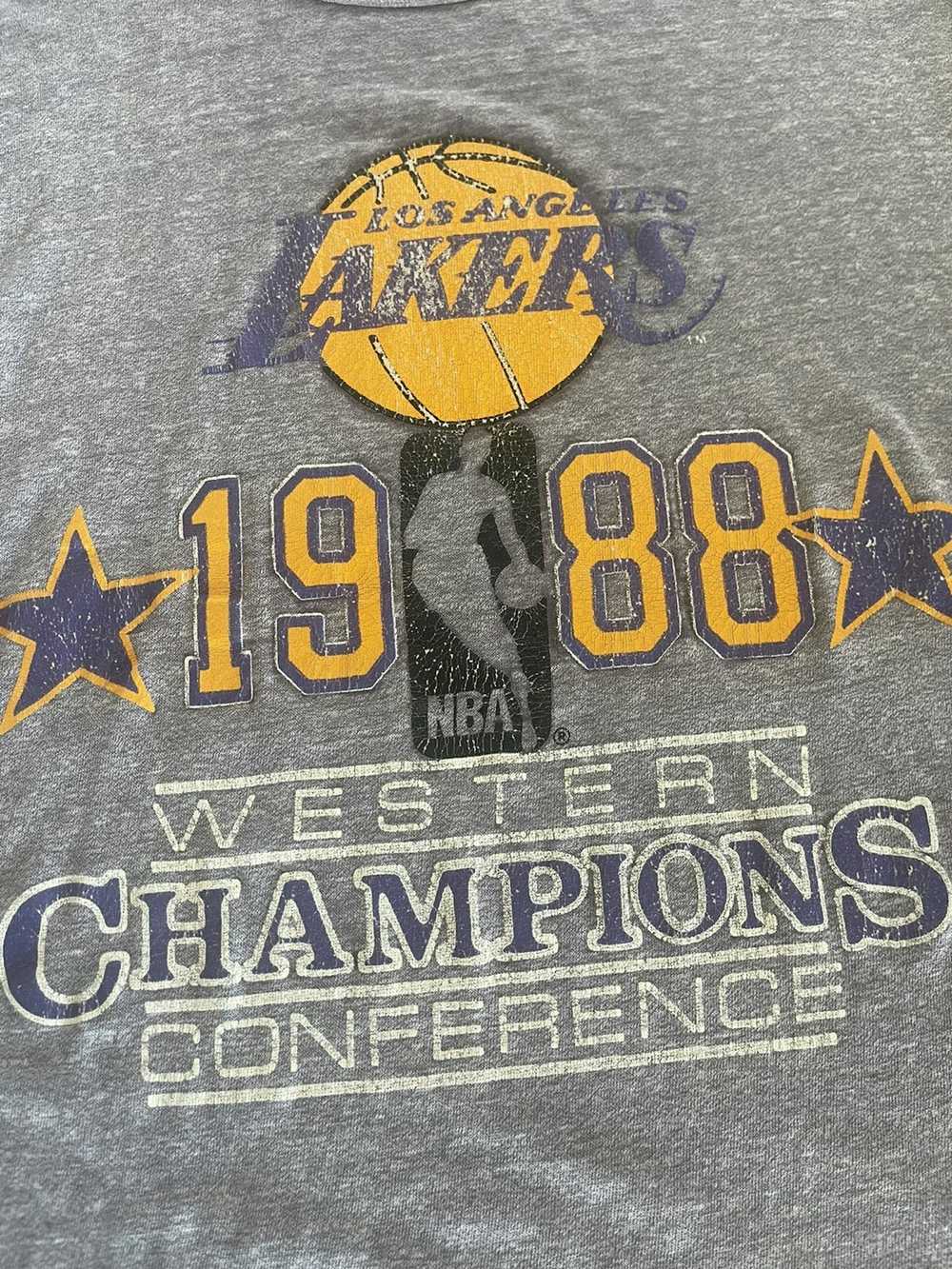 Lakers × NBA × Vintage Vintage 1988 Champion Los … - image 3