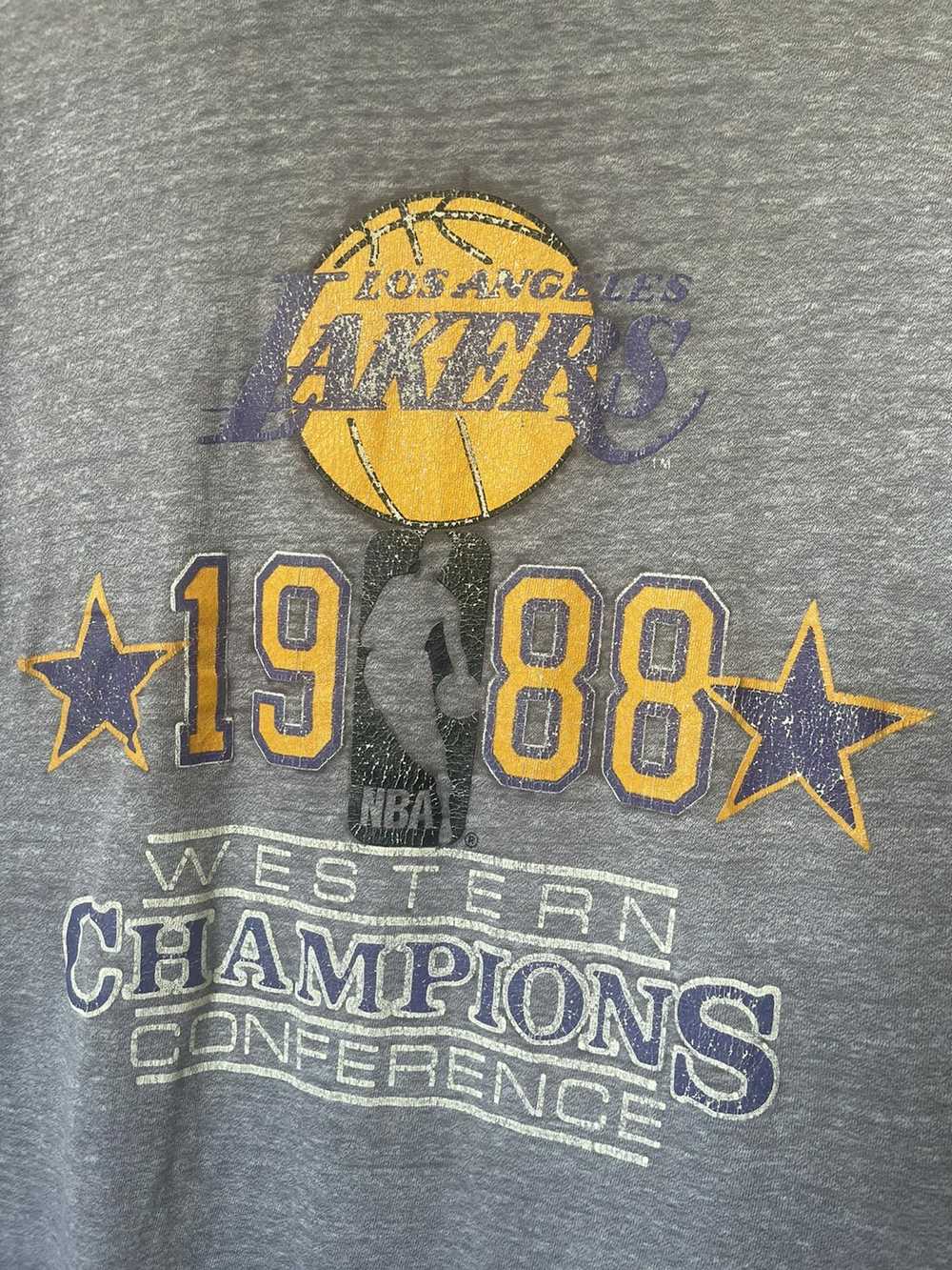 Lakers × NBA × Vintage Vintage 1988 Champion Los … - image 4