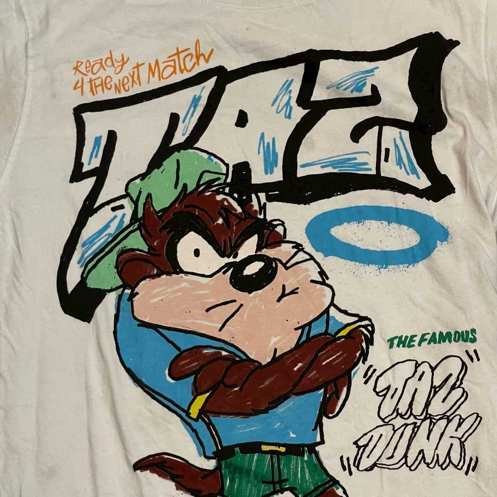 Zara Looney Tunes Taz YOUTH Graphic T-shirt - image 2