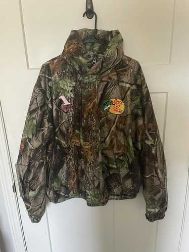 Bass Pro Shop Goretex Jacket Mens XL Green Fish Hunt Waterproof Parka  Raincoat