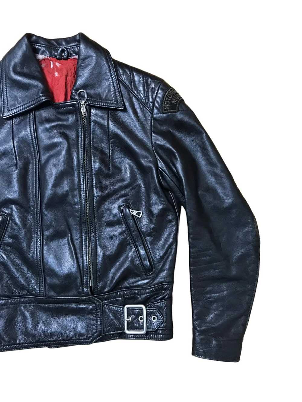 Leather Jacket × Racing × Vintage Vintage 70s Ger… - image 3