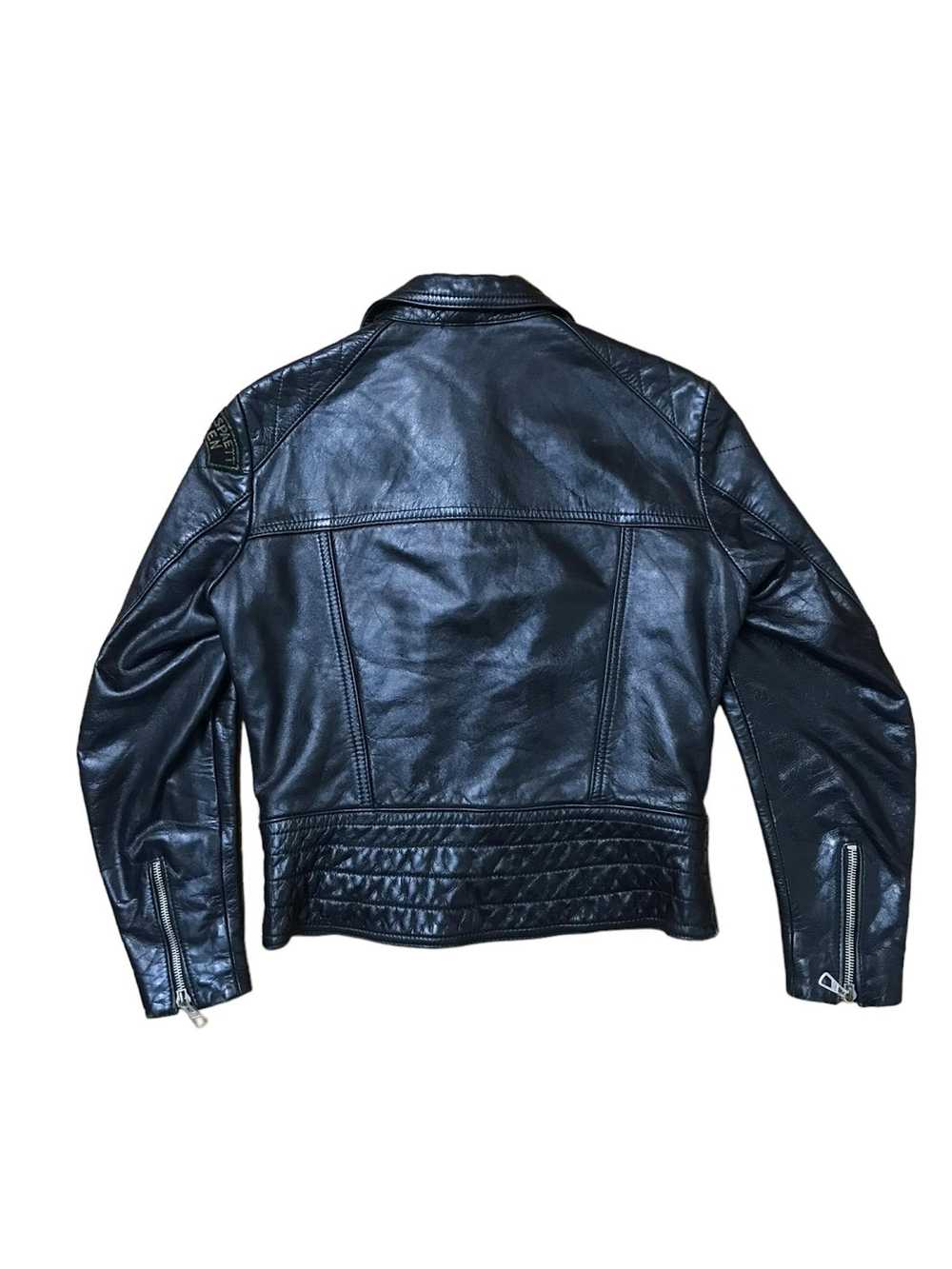 Leather Jacket × Racing × Vintage Vintage 70s Ger… - image 8