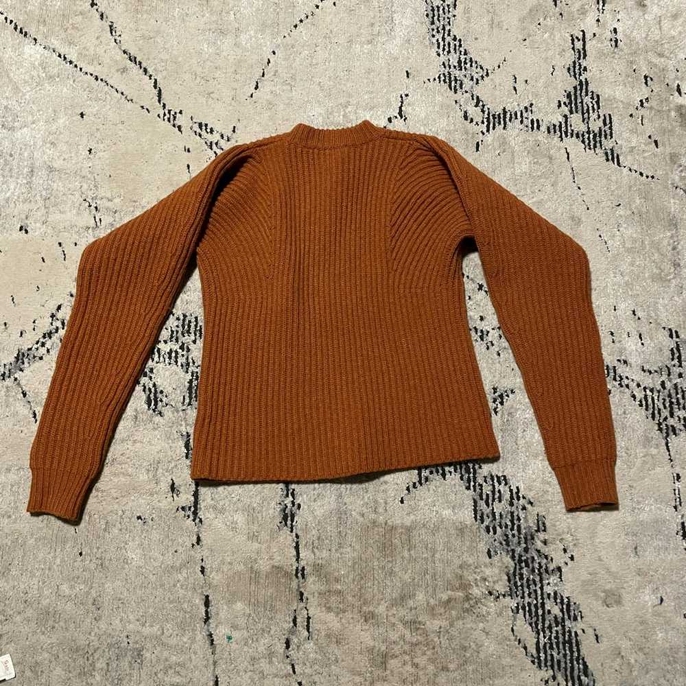 Acne Studios Ance studios orange knit sweater - image 3