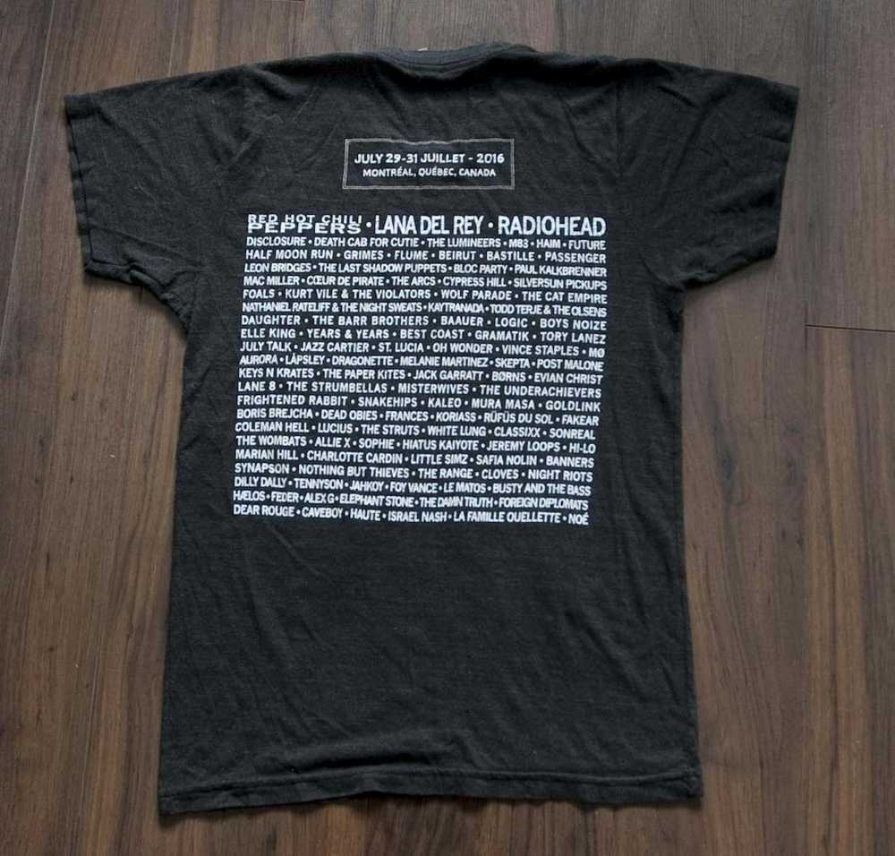 Rock Band Osheaga 2016 Radiohead T Shirt Size S - image 2