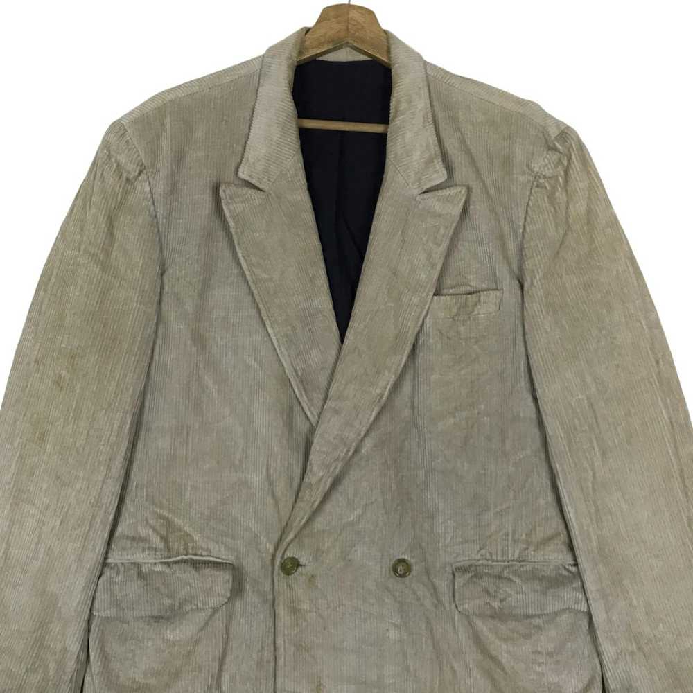 Agnes B. Vintage Agnes B. Homme Paris Corduroy Co… - image 2