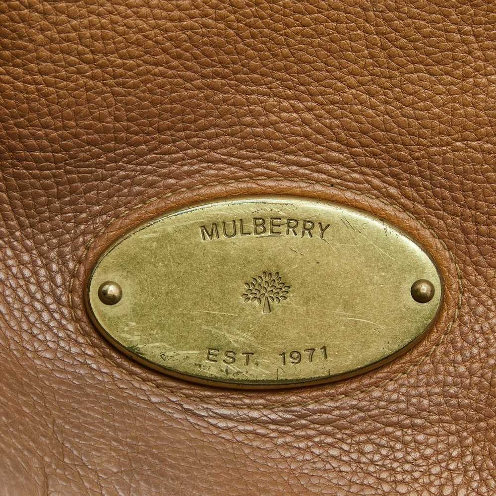 Mulberry MULBERRY Brown Pebbled Leather Mitzy Hobo - image 5