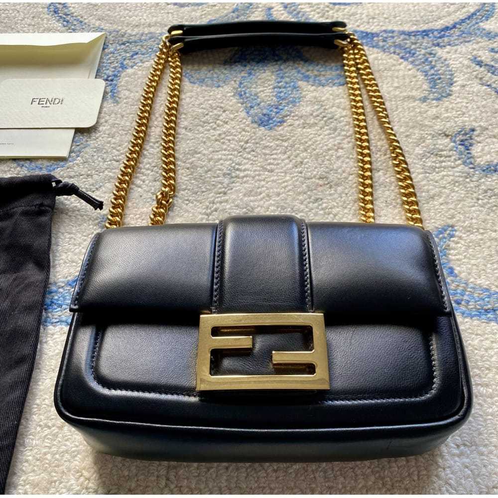 Fendi Baguette leather handbag - image 3