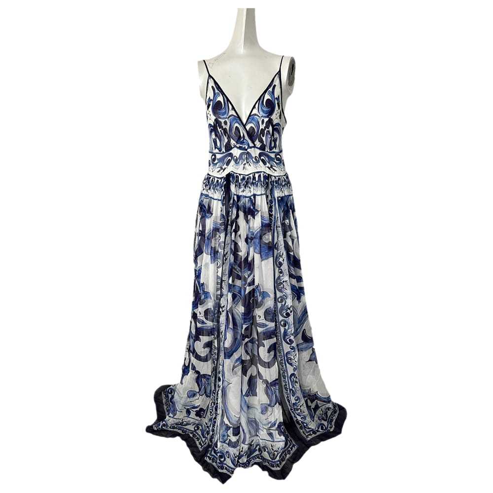 Dolce & Gabbana Silk maxi dress - image 1