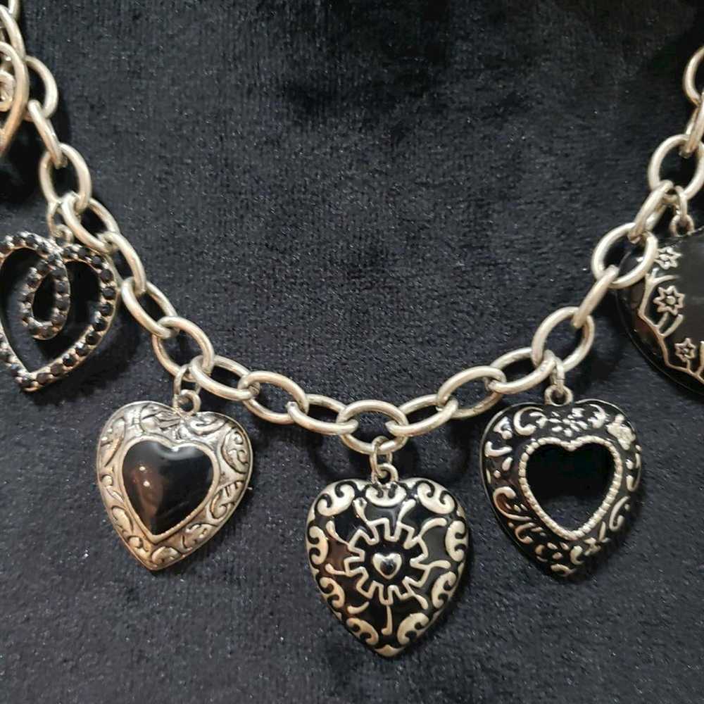 Other Bijoux Terner Fashion Heart Beaded Pendant … - image 3
