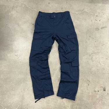 Vtg 90s No Boundaries Camo Cotton Cargo Pants Size 11 Juniors Straight Leg