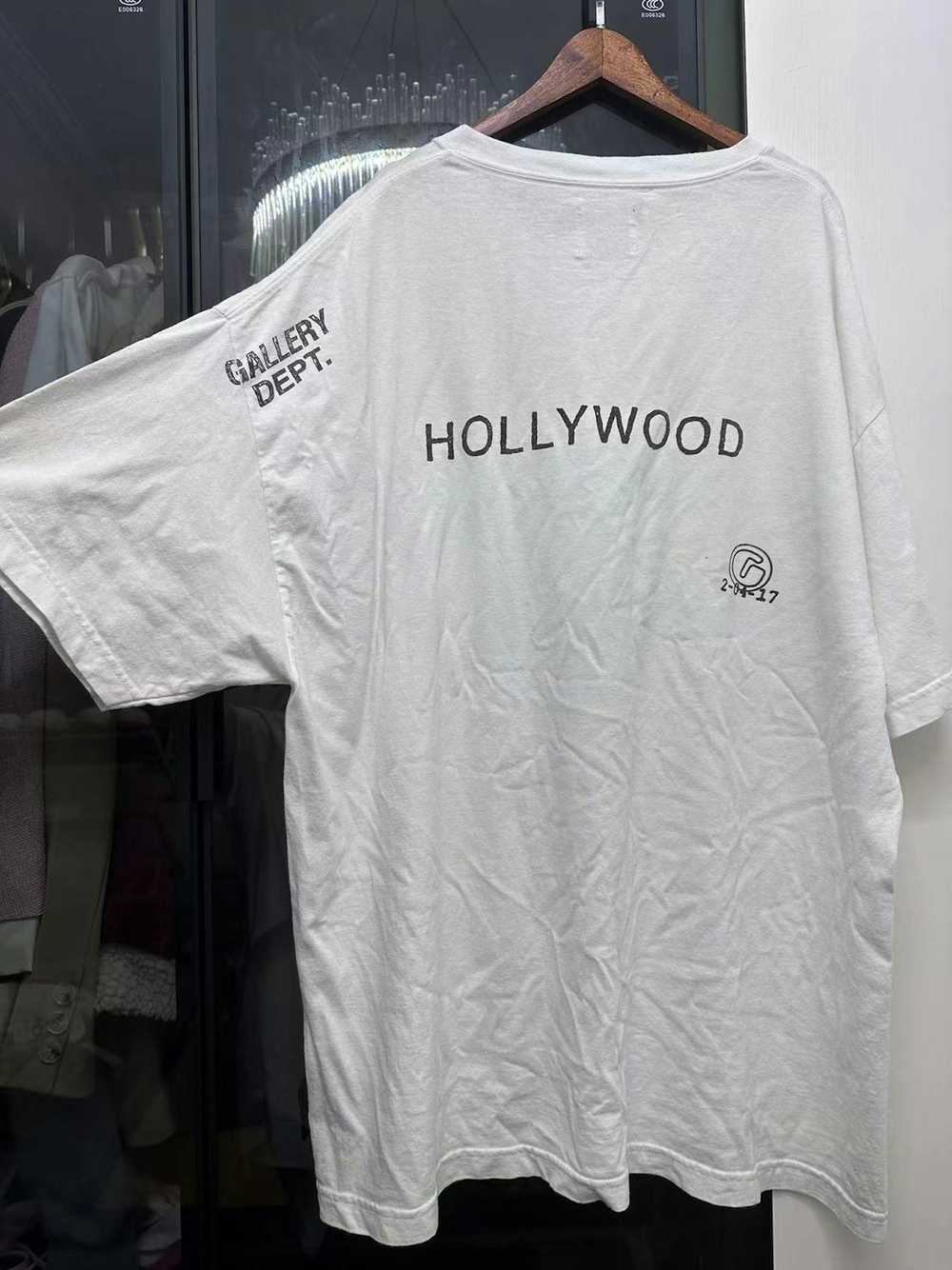 Gallery Dept. Gallery dept tee size XL White Holl… - image 4