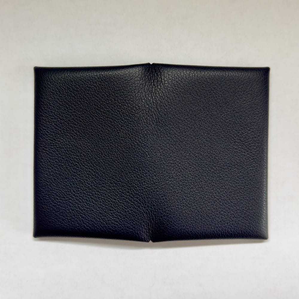 Hermès Calvi leather card wallet - image 4